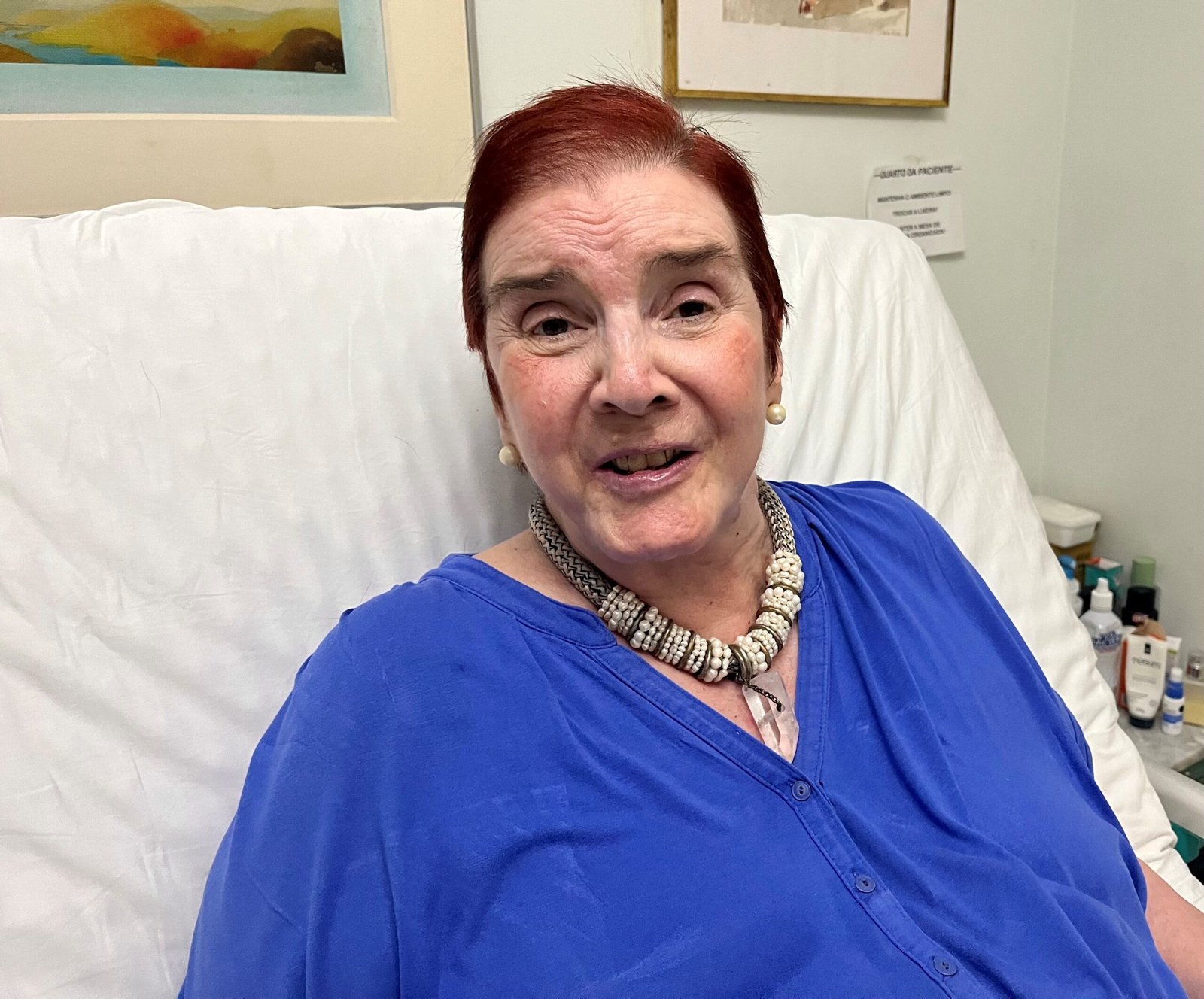 Lucia Hippolito: serenidade diante do diagnóstico de metástase e a luta contra a Síndrome de Guillain-Barré