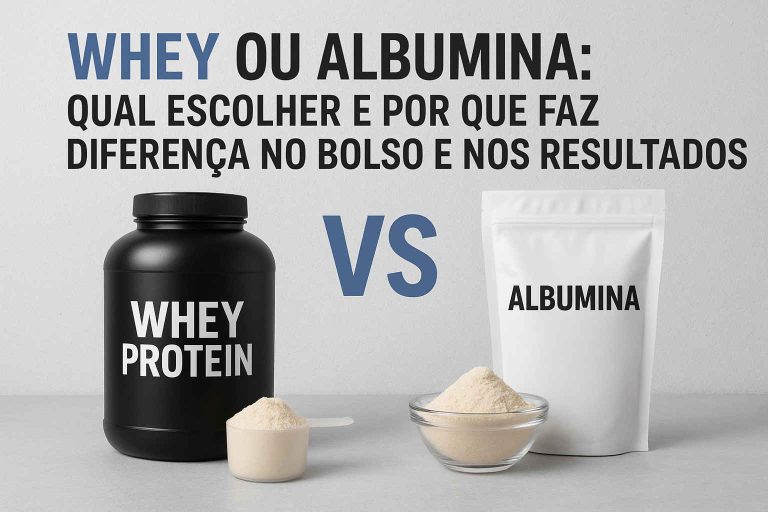 Whey ou albumina