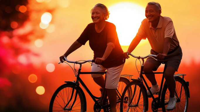 Andar de bicicleta fortalece os joelhos, reduz dores e ajuda no tratamento da artrose com exercício de baixo impacto.